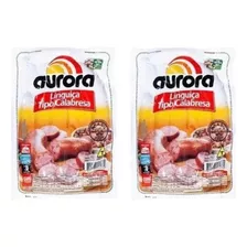 Kit 2 Linguiça Tipo Calabresa Defumada 2,5kg Aurora