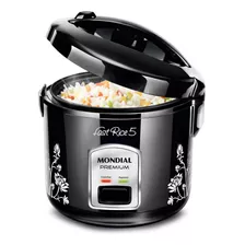 Panela De Arroz Elétrica Mondial Fast Rice 400w Preta 220v