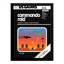 Quadro Game Atari Commando Raid