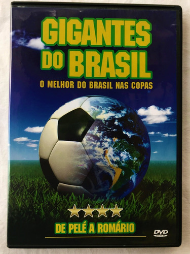 Dvd Video - Gigantes Do Brasil - Copa - De Pele A Romario