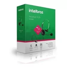 Fone Para Telemarketing Intelbras Headset Tiara Chs40 Rj9 