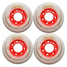 Ruedas Freestyle Dart Blancas 72/90a Set 4 Unidades