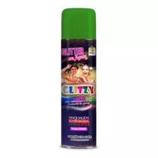 Kit C/4 Spray Glitter P/ Roupa, Corpo E Cabelo Glitzy Verde