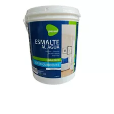 Esmalte Al Agua Semi-brillo 3,7 Lts Galon Passol