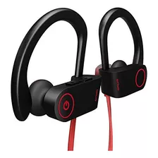 Audífonos Bluetooth 4.2 Otium Inalámbricos Resistente Agua Color Rojo