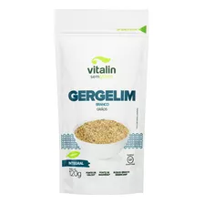 Gergelim Branco Em Grãos Integral Vitalin Pouch 120g