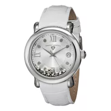 Reloj Mujer Swiss Legend 22388-02s Cuarzo Pulso Blanco En