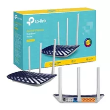 Router Tp-link Wifi Archer C20 Dual Band Ac750 Fibra Óptica 