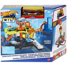 Hot Wheels City - Autolavado Express - Inc Auto - Mattel