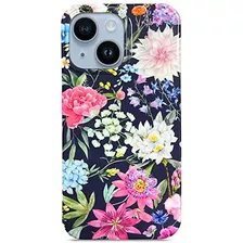 Funda Para iPhone 13 6.1 Garden Floral Tpu-02