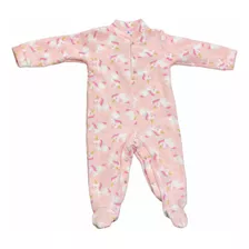 Pijama Soft Bebe Menina Infantil Unicórnio Macacão Tip Top