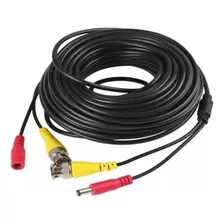 Cable Para Camaras Seguridad Cctv Video Y Poder Bnc 50 Mts