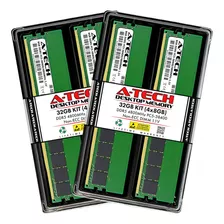 A-tech 32 Gb (4 X 8 Gb) Ddr5 4800 Mhz Udimm Pc5-38400 Cl40 D