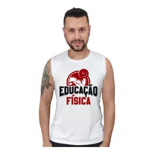 Camiseta Regata Masculina Educação Física Profissões Moda