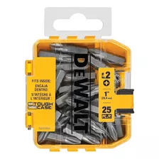 Juego 25 Puntas Phillips Ph2 1 ( 25mm ) Dwaf2002b25 Dewalt 