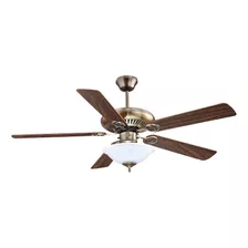 Ventilador Abanico Techo Rlv22 Isabella Rca 52 132cm 5 Aspa 