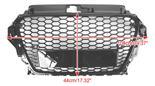 Parrilla Tipo Capota Delantera Tipo Rs3 Para Audi Foto 9