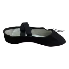 Oferta Sapatilha Ballet Meia Ponta De Lona Cecília Kerche