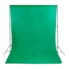 1 Tecido Verde 3x2 Fundo Infinito Estúdio Fotográfico A