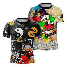 Kit 2 Camiseta Camisa Peita Quebrada Favela Promoção Mandrak