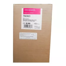 Cartucho De Tinta Para Plotter T6363 Magenta Vivo Original