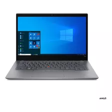 Laptop Lenovo Thinkpad T14s G2 14 Amd R5 5600u 256 Gb /v Color Gris