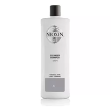 Nioxin Cleanser 1 1000ml Shampoo Para Crecimiento De Cabello