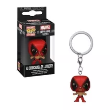 Funko Pocket Pop! Llavero Deadpool Lucha Libre