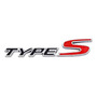 Emblemas Honda Civic Tipo Typer Cajuela Trasero 2016-2021