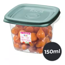 Pote De Plástico 150ml Ideal Para Lancheira Criança Pequeno