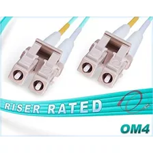 Fibercablesdirect 150m Om4 Lc Lc Cable De Conexion De Fibra