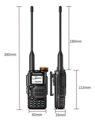 Radio Walkie Talkie Quansheng Uv-k5 Doble Banda Foto 2