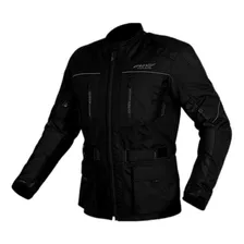 Chaqueta Moto Atrox Larga Negra Ce 2203