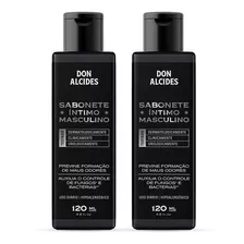 Kit 2x Sabonete Íntimo Masculino Sem Perfume Don Alcides