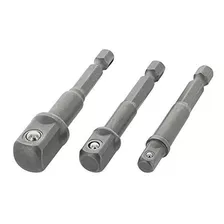 Rampro 3piece Power Adapterextension Bit Set | Varilla Hexag