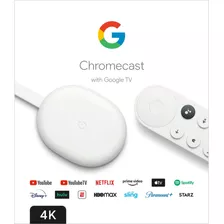 Google Chromecast 4 Tv Cuarta Generación 4k Hdr Modelo 2020