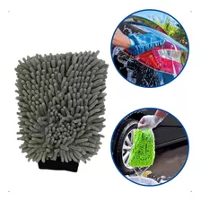 Luva De Microfibra Mandala P/ Limpeza E Lavagem De Veículos 