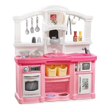 Cocinita Infantil Step 2 De Juguete Con Accesorios Rosa