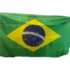 Bandeira Brasileira 90cm X 150cm Poliéster Dupla Face Brasil