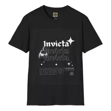 Camiseta Gymrat Mujer Invicta - Color Negro