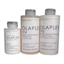 Olaplex Kit N° 3 + 4 + 5 Mantención, Shampoo, Acondicionador