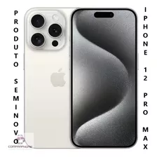 iPhone 12 Pro Max 256gb Branco - Excelente - Usado
