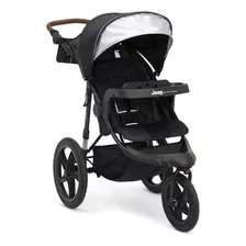 Jeep Turboglyde Jogging Stroller De Delta Niños, Negro