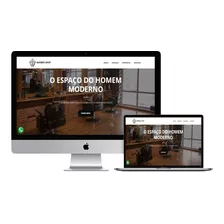 Site Profissional De Barbearia + Instalação Grátis + Logo 