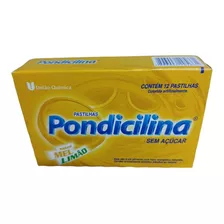 Pondicilina Pastilha Para Irritaçao De Garganta 12 Unidades