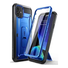 Funda Y Protector De Pantalla Para iPhone 11 2019 (azul)