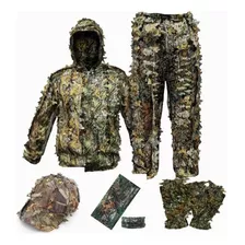 Camuflagem Roupa 3d Camuflada Luva Balaclava Selva Caça 