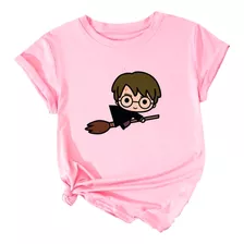 Camiseta Harry Potter Baby Look Geek Feminina De Desenho