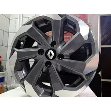 Jogo De Rodas Sandero Rs Aro 15 4x100 Clio Fit Civic