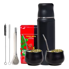 Set Matero Argentino Yerba Mate, Te, Tisanas 2 Materos